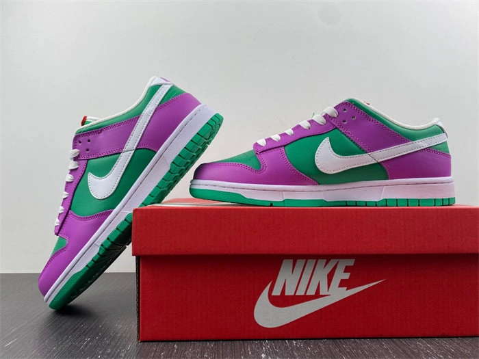 Comfortable Nike Dunk Low Stadium Green Fuchsia FD9924- 4626